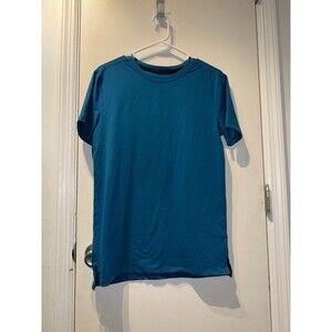 All in motion greenish blue quick dry flex shirt size small